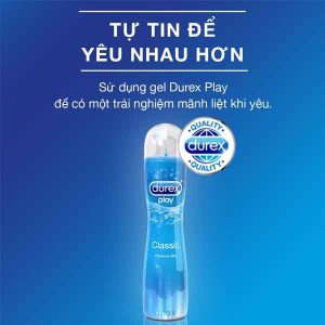 gel boi tron durex play classic 50ml 0