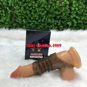 bao cao su don den khuc giua co quai deo 0