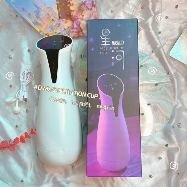 Máy Thủ Dâm Nam Wonderland Galaxy Co Bóp Bú Mút Tỏa Nhiệt Cảm Ứng