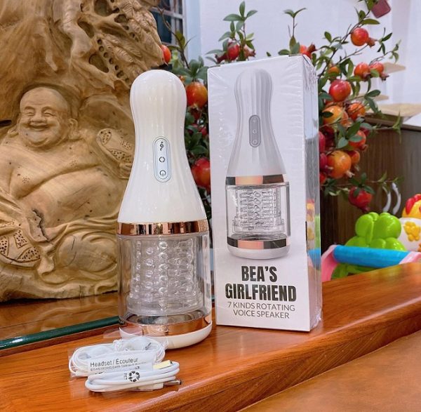 Máy bú mút dương vật tự động Dibe rung rên xoay thụt