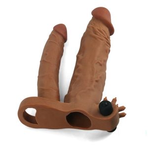 bao cao su don den 2 dau rong va dac ruot pleasure x tender vibrating 3