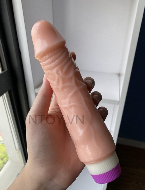 Dương vật giả silicone Baile cầm tay đa năng rung nhiều chế độ