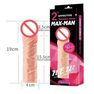 bao cao su don den maxman duong gan tang kich thuoc 3cm 1