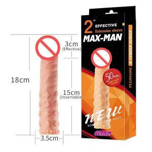 bao cao su don den maxman gai tang kich thuoc 3cm 1