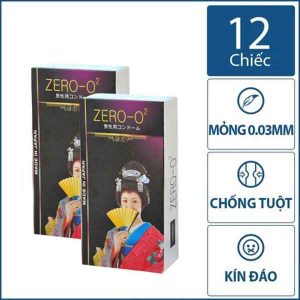 Bao Cao Su Zero 02 Siêu Mỏng Ôm Sát Nhật Bản