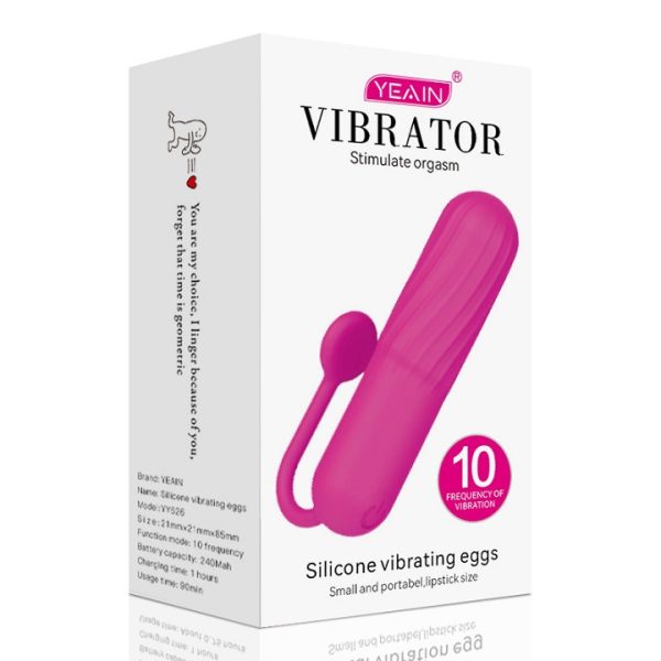 Trứng Rung Vibrator Hình Viên Đạn Rung 10 Chế Độ