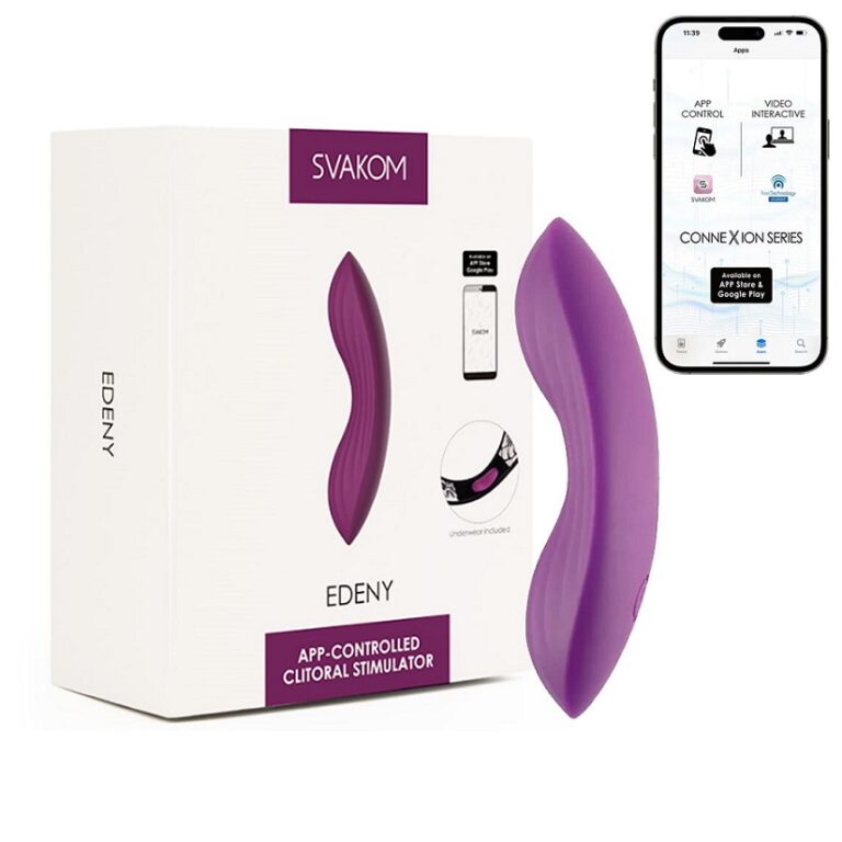 Svakom Edeny Lưỡi Rung Liếm Âm Vật Đeo Trong Quần Lót