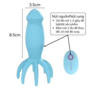 trung rung bach tuoc octopus dieu khien tu xa rung 10 che do 0