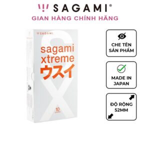 bao cao su sagami xtreme superthin sieu mong 1