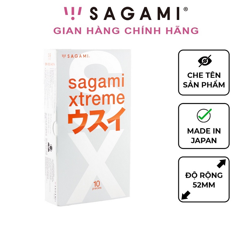 bao cao su sagami xtreme superthin sieu mong 1