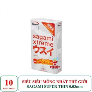 bao cao su sagami xtreme superthin sieu mong 3