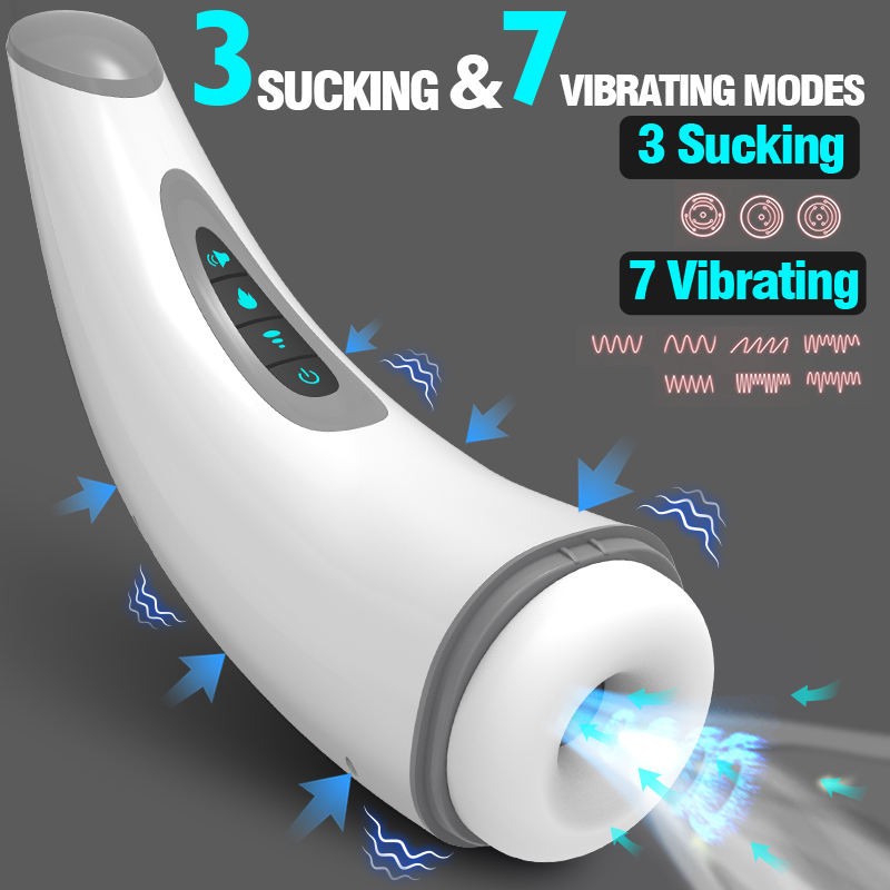 Âm Đạo Giả 007 Rung Thụt Co Bóp Hút Tự Động - Hình ảnh 4