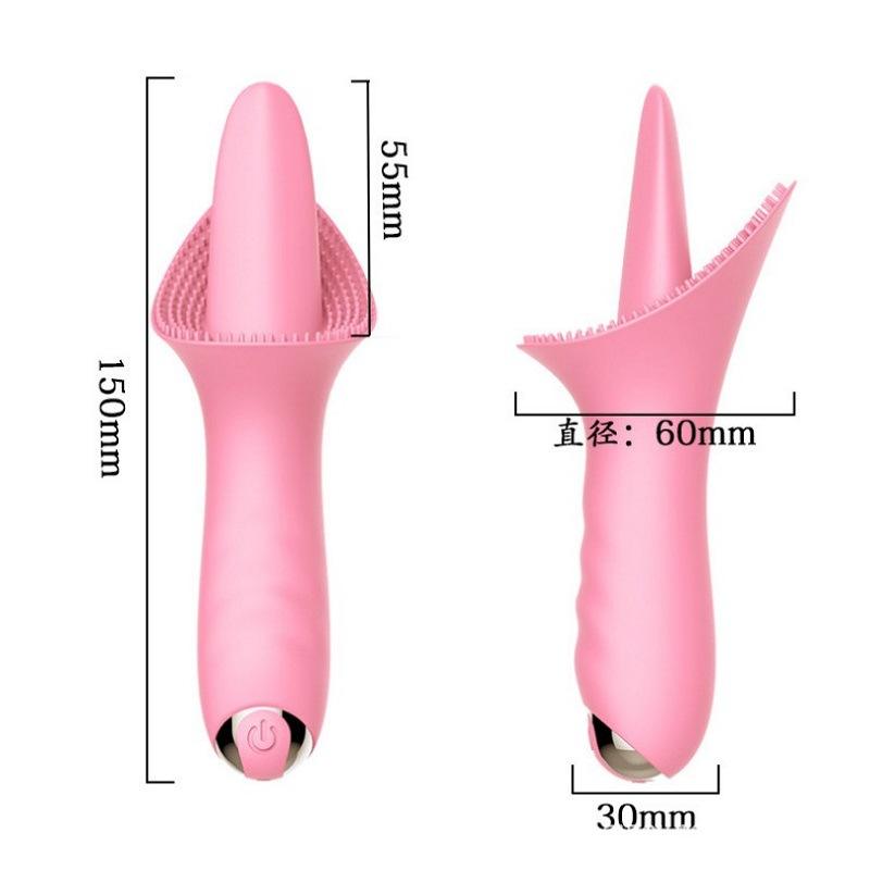 Lưỡi Liếm Gai Vibrating Cunnilingus Massage Điểm G Nữ - Hình ảnh 5