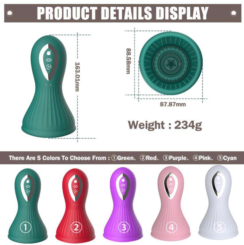 Máy Bú Hút Đa Năng Miyue Cup Massage Âm Đạo Ngực - Hình ảnh 3