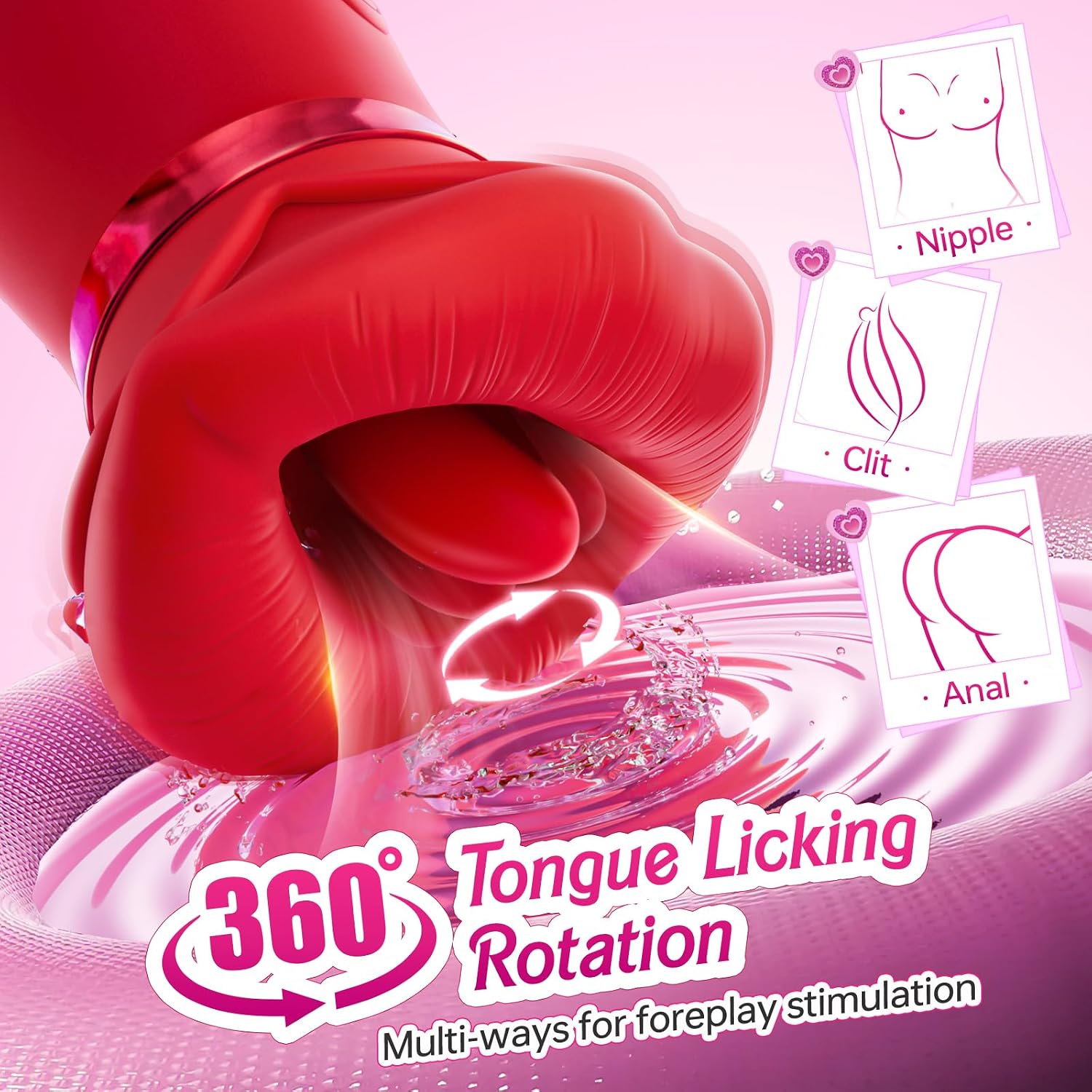 Máy Massage Sovokn Rung Liếm Hút Đa Chế Độ Điều Khiển Qua App - Hình ảnh 2