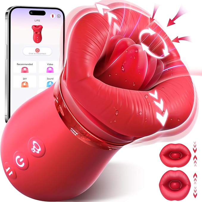 Máy Massage Sovokn Rung Liếm Hút Đa Chế Độ Điều Khiển Qua App