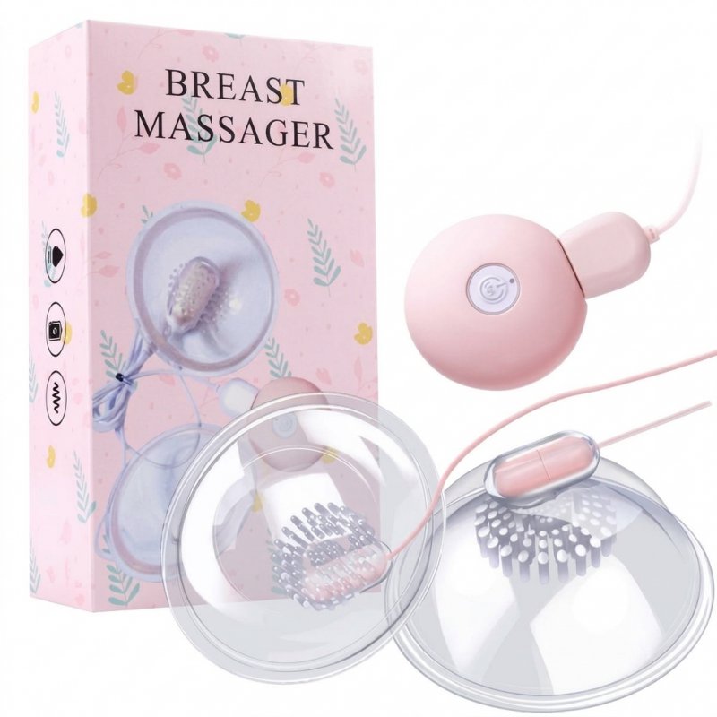 Máy Rung Kích Thích Đầu Ti Vùng Ngực Breast Massage