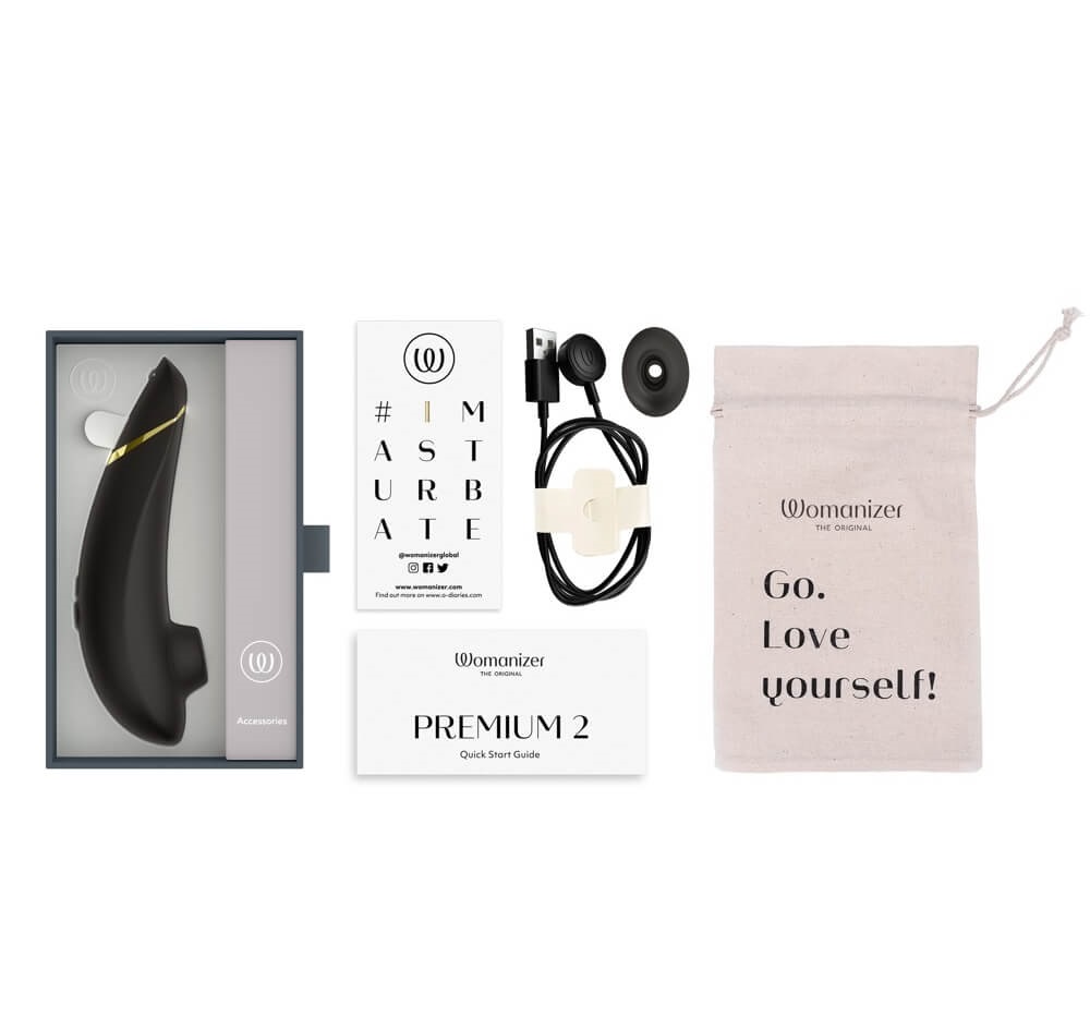 Máy Rung Womanizer Premium 2 Bú Hút Âm Đạo Công Nghệ Sóng Áp Suất - Hình ảnh 3