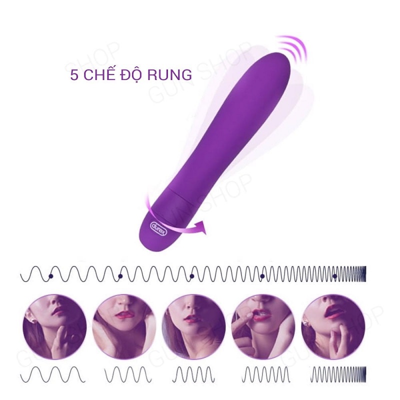 que rung mini durex vibe multi speed vibrator 2