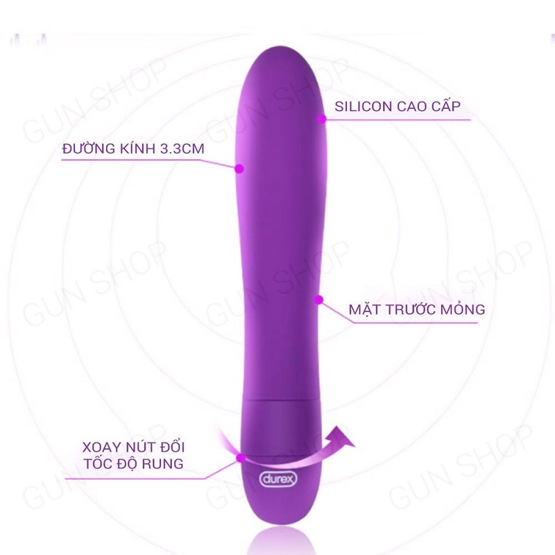 que rung mini durex vibe multi speed vibrator 3