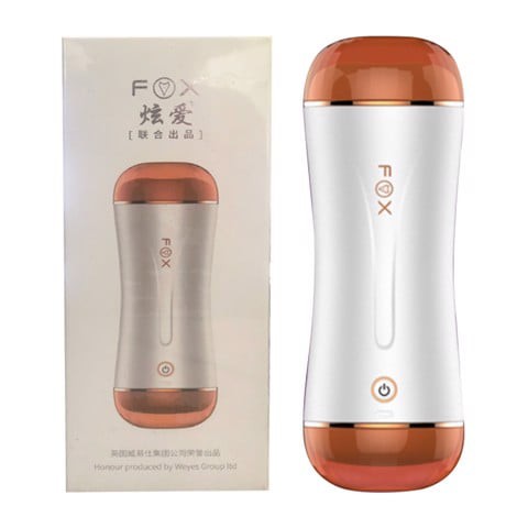 Âm Đạo Giả 2 Đầu Fox Honour VS2 Rung Rên
