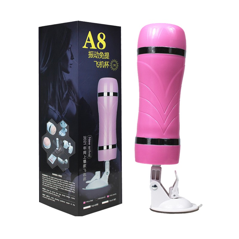 Âm Đạo Giả A8 Gắn Tường Rung Giải Quyết Sinh Lý Nam