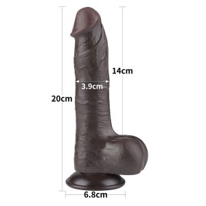 duong vat gia gan tuong lovetoy black 2 lop da 0