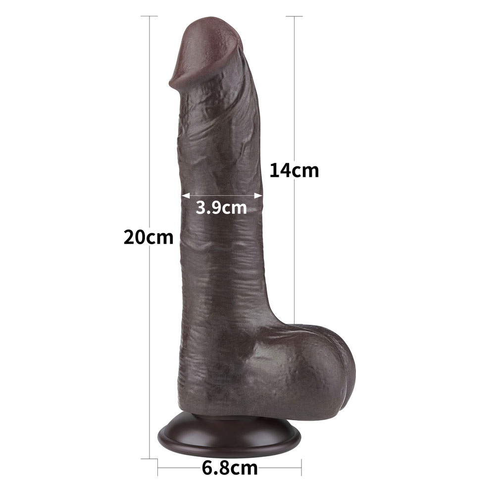duong vat gia gan tuong lovetoy black 2 lop da 0