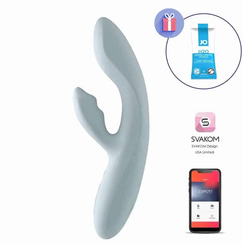 Dương Vật Giả Svakom Chika Rung Nhánh Sưởi Ấm Kết Nối Qua App - Hình ảnh 4