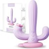 Dương Vật Svakom Bernice 3 Nhánh Xương Rồng Rung Mút Hậu Môn