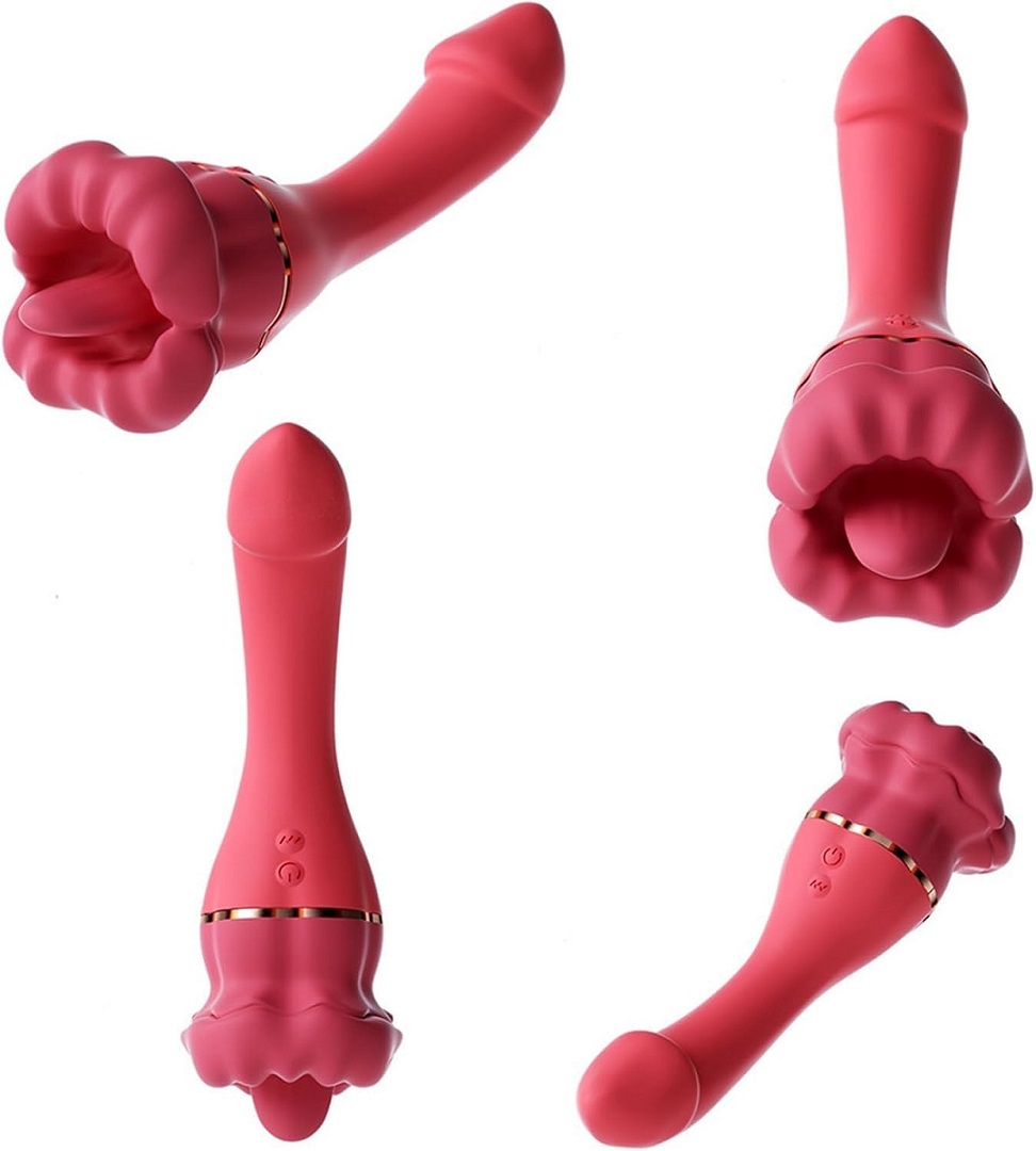 Máy Massage 2 Đầu TQG II Rung Liếm Đa Năng - Hình ảnh 4