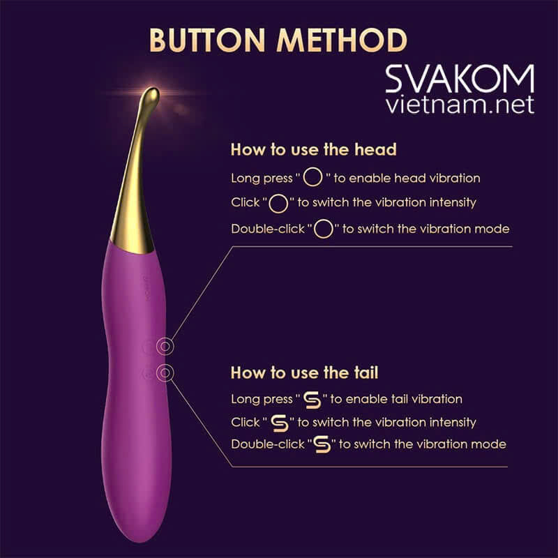 may rung svakom beatrice 2 dau massage diem g ket hop dau phu 1 1