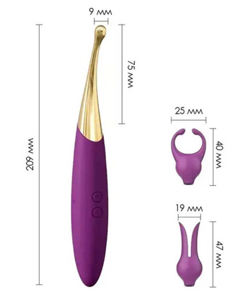 Máy Rung Svakom Beatrice 2 Đầu Massage Điểm G Kết Hợp Đầu Phụ - Hình ảnh 3