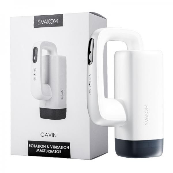Máy Thủ Dâm Nam Svakom Gavin Rung Thụt Co Bóp Tự Động Kết Nối App