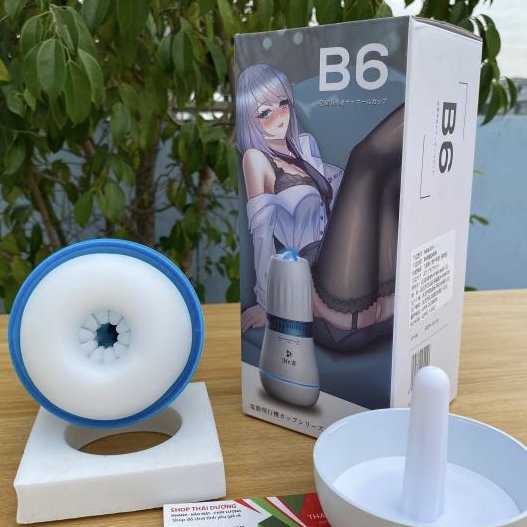 Máy Thủ Dâm Tự Động Mr B6 Rung Xoay Bú Hút Toả Nhiệt - Hình ảnh 2