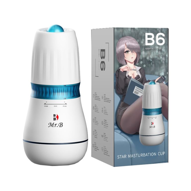 Máy Thủ Dâm Tự Động Mr B6 Rung Xoay Bú Hút Toả Nhiệt