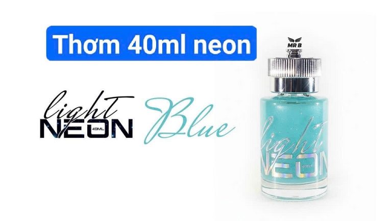Popper Mr B Neon Party Light Blue Cao Cấp