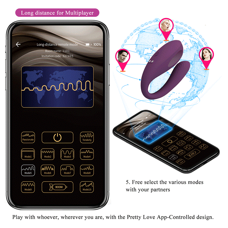 trung rung 2 dau pretty love aari bluetooth dieu khien qua app 1