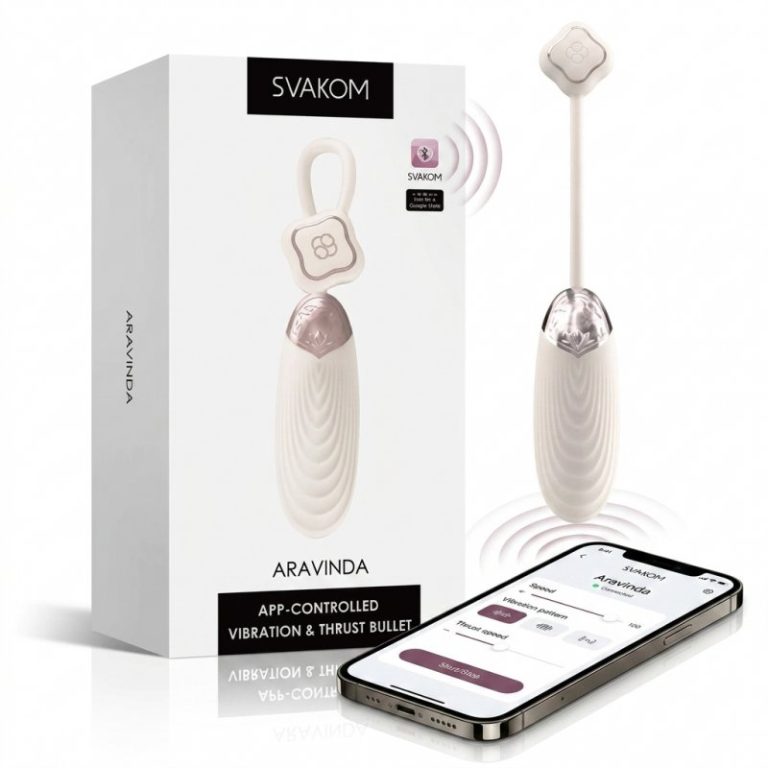 Trứng Rung Svakom Aravinda Rung Đẩy Kết Nối Qua App